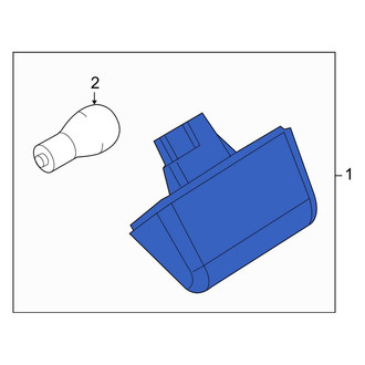 Ford OE - Rear License Plate Light Lens