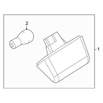 Ford OE - Rear Lamps - License Lamps (Gas)