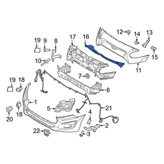 Ford OE - Front Radiator Support Access Cover