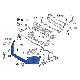 Ford OE - Front Lower Bumper Cover