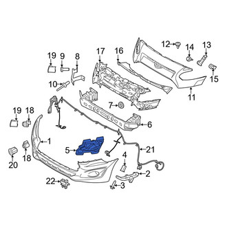 Ford OE - Front Left Bumper Cover Spacer Panel