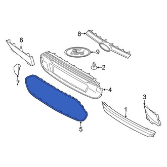 Ford OE - Front Center Grille Molding