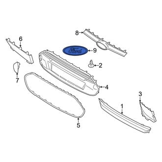Ford OE - Front Grille Emblem