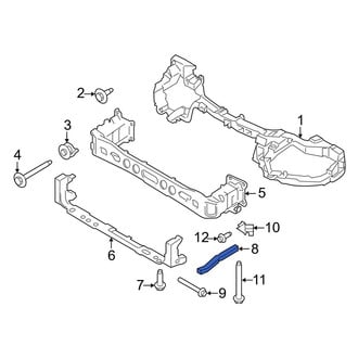 Ford OE - Front Right Radiator Support Tie Bar Extension