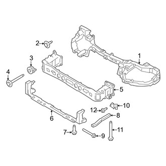 Ford OE - Radiator Support (2.5L)