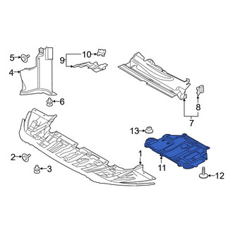 Ford OE - Front Powertrain Skid Plate