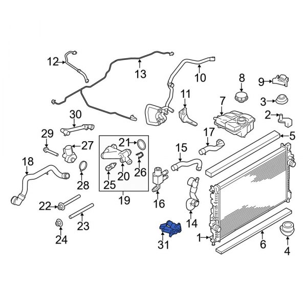 Engine Coolant Thermostat Kit