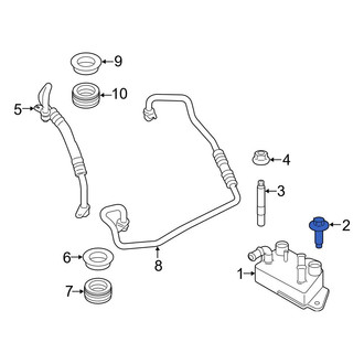 Ford OE - Suspension Shock Absorber Mounting Bolt