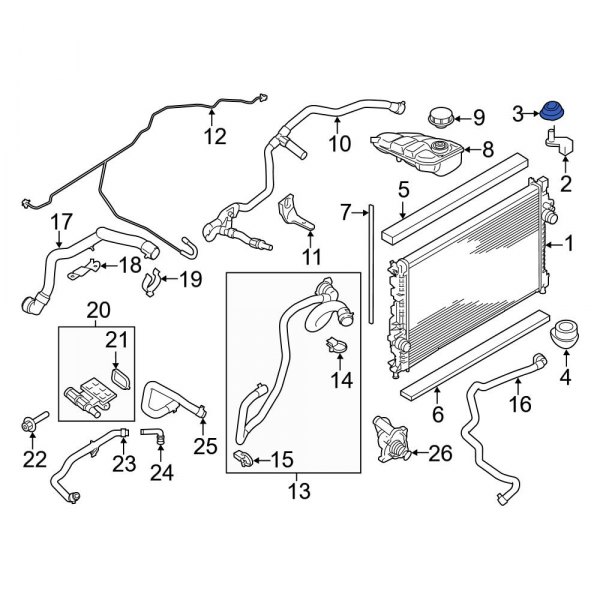 Radiator Insulator