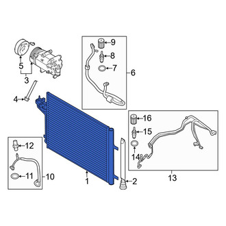 Ford OE - A/C Condenser