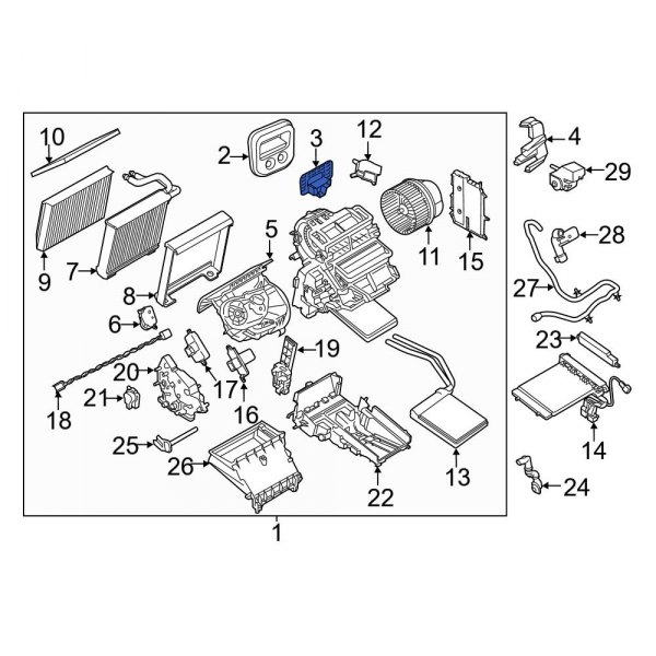 HVAC Unit Case Bracket