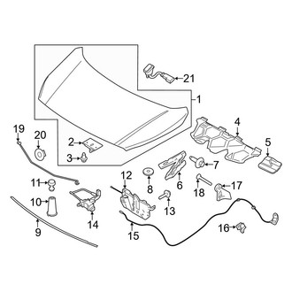 Ford OE - Hood & Components