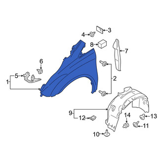 Ford OE - Front Right Fender