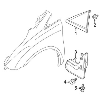 Ford OE - Fender - Exterior Trim
