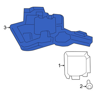 Ford OE - Left Blind Spot Detection System Warning Sensor Bracket