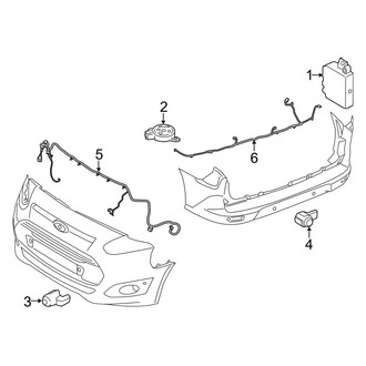 Ford OE - Electrical Components (Park Sensor System)
