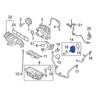 Ford OE - Engine Oil Cooler