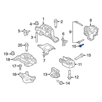 Ford OE - Engine Mount Bolt