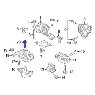 Ford OE - Automatic Transmission Mount Bolt