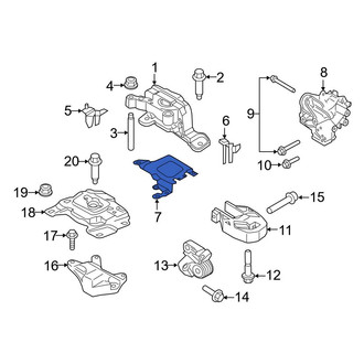 Ford OE - Engine Mount Brace