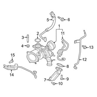 Ford OE - Engine / Transaxle - Turbocharger & Components (1.6L)