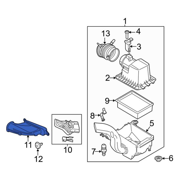 Engine Air Intake Hose