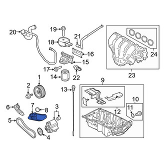 Ford OE - Engine Oil Pump Pickup Tube