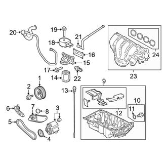 Ford OE - Engine / Transaxle - Engine Parts (2.5L)