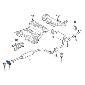 Ford OE - Exhaust Muffler Gasket