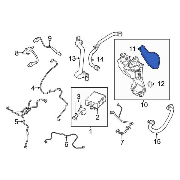 Vapor Canister Purge Valve Assembly Gasket