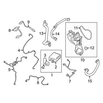 Ford OE - Emission System - Emission Components (1.6L)
