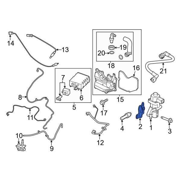 Exhaust Gas Recirculation (EGR) Valve Gasket