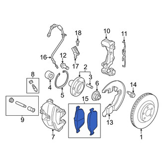 Ford OE - Front Disc Brake Pad Set