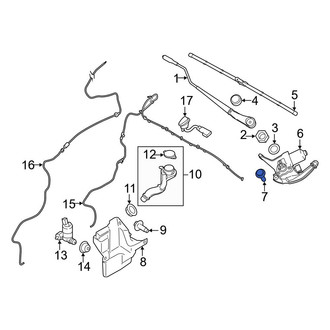 Ford OE - Wiper Motor Bolt