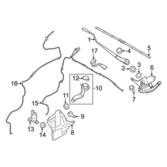Ford OE - Windshield - Wiper & Washer Components