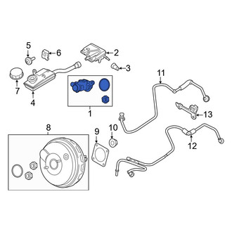 Ford OE - Brake Master Cylinder