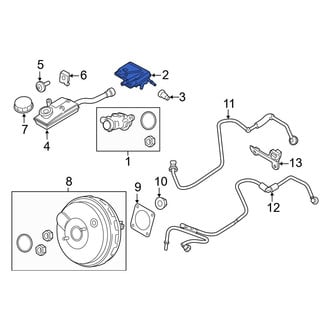 Ford OE - Brake Master Cylinder Reservoir