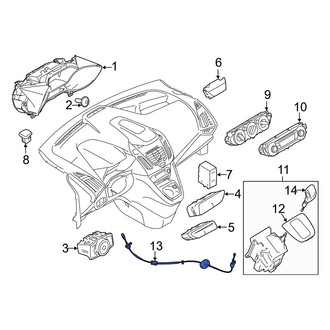 Ford OE - Automatic Transmission Shifter Cable