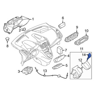 Ford OE - Automatic Transmission Shift Lever Knob