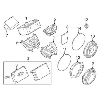 Ford OE - Instrument Panel - Sound System