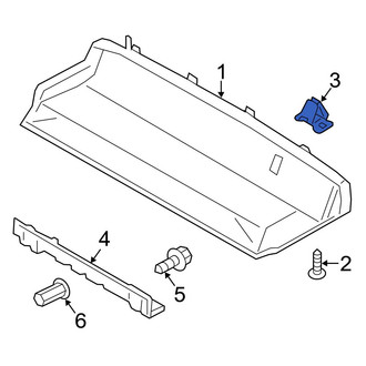 Ford OE - Door Lock Striker Nut