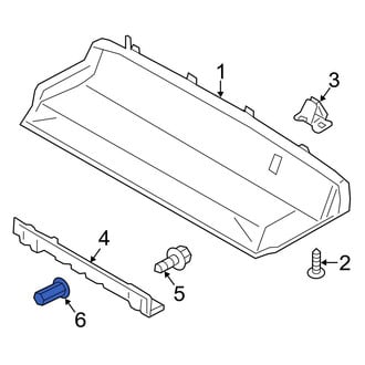 Ford OE - Door Lock Striker Nut