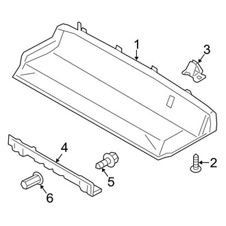 Ford OE - Overhead Console (Rear)