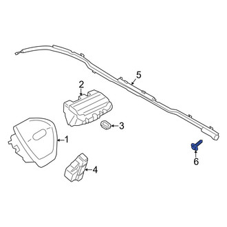 Ford OE - Lower Bumper Cover Screw