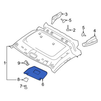 Ford OE - Right Sun Visor