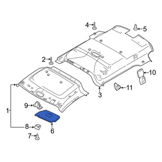 Ford OE - Right Sun Visor