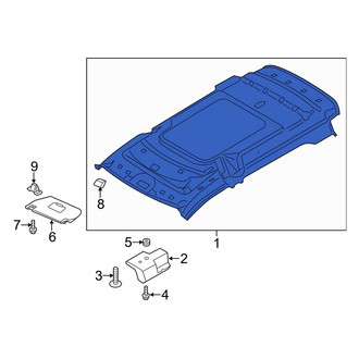 Ford OE - Front Headliner
