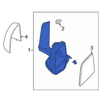 Ford OE - Front Right Door Mirror