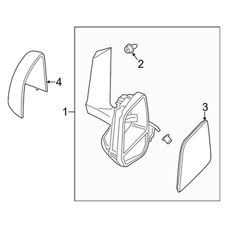 Ford OE - Front Door - Outside Mirrors