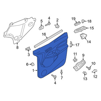 Ford OE - Front Left Inner Door Interior Trim Panel